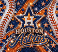 Houston Astros and Bling Tumbler Wrap – Digital Download PNG