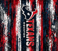 Houston Texans Distressed Tumbler Wrap Sublimation Design – Digital Download PNG
